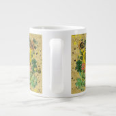 Grande Tasse Poissons et fleurs (Dos)