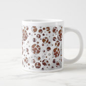 Grande Tasse Polka Dot Vache Brown et blanche (Droite)