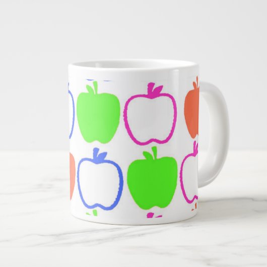 Grande Tasse Pommes (Devant droit)