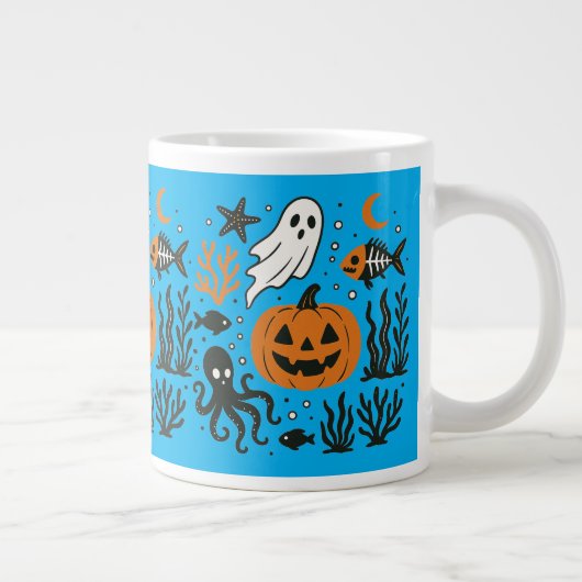 Grande Tasse pompage dans l'océan (Droite)