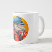 Grande Tasse Pompier dauphin (Devant droit)