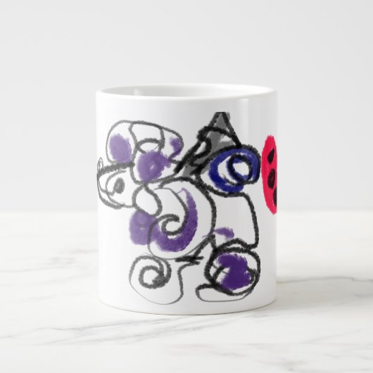 Grande Tasse Poodé chaud (Devant)