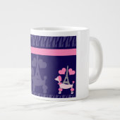 Grande Tasse Poodle parisien des années 50 (Devant droit)