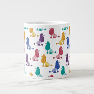 Grande Tasse Poodles de couleur