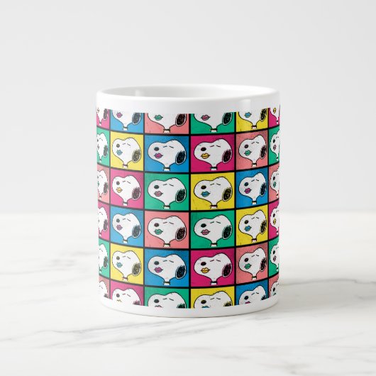 Grande Tasse Pop Art Snoopy Lips | Mod pour vous Motif (Devant)