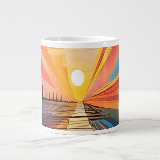 Grande Tasse Por do Sol (Devant)