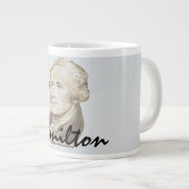 Grande Tasse Portrait classique d'Alexander Hamilton (Devant droit)