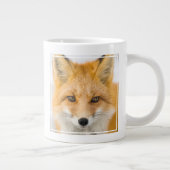 Grande Tasse Portrait de renard roux (Droite)