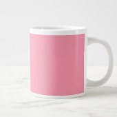 Grande Tasse Portrait drôle de chat (Droite)