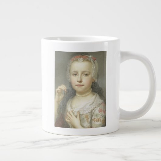 Grande Tasse Portrait d'une jeune fille (Droite)
