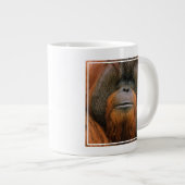 Grande Tasse Portrait of Orang-utang Male, Georgia, USA (Devant droit)