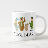 Grande Tasse Pose classique Yogi Bear and Friends (Droite)