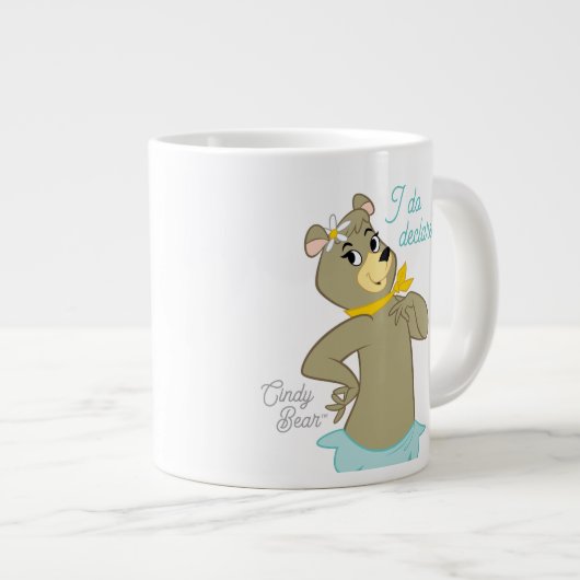 Grande Tasse Pose Joueuse de Cindy Bear (Devant droit)