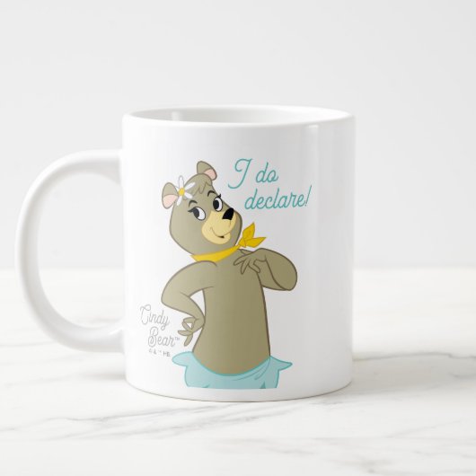 Grande Tasse Pose Joueuse de Cindy Bear (Gauche)
