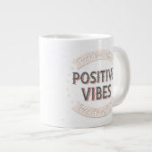 Grande Tasse Positive Mind Vibes Positive Positive Lite (Devant droit)