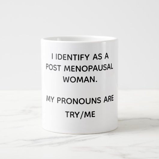 Grande Tasse Post-ménopause (Devant)