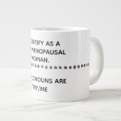 Grande Tasse Post-ménopause (Devant droit)