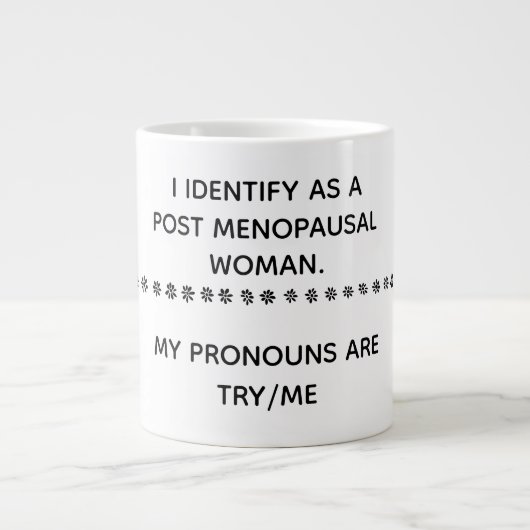 Grande Tasse Post-ménopause (Devant)