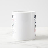 Grande Tasse Postal Worker Retraite Mailman Personnalisé (Devant)