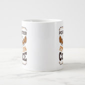 Grande Tasse Poste en cours d'exécution sur Café Caffeine Cadea (Devant)