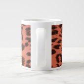 GRANDE TASSE POSTER DE ANIMAL ROSE (Dos)