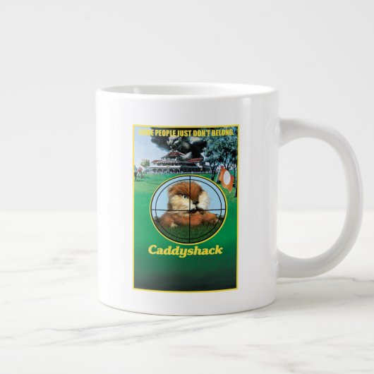 Grande Tasse Poster de Caddyshack (Droite)