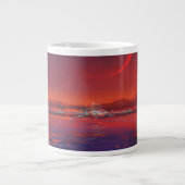 Grande Tasse Poster de l'espace rétro - Les spectateurs observe (Devant)