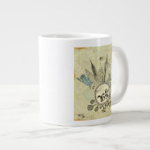 Grande Tasse Poster de New York Doodle (Devant droit)