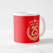 Grande Tasse Poster du Championnat de Galatasaray 2025 (Devant droit)
