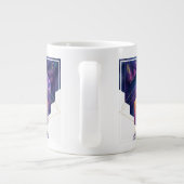 Grande Tasse Poster du télescope spatial James Webb. (Dos)