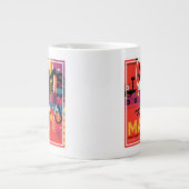 Grande Tasse Poster spatial Retro - Programme d'exploration de  (Devant)