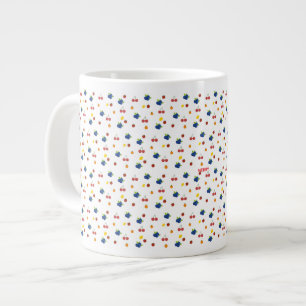 Grande Tasse Pot à bonbons à motif de cerises et de baies Kawai