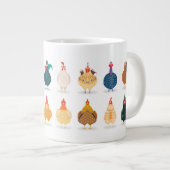 Grande Tasse  Poulet mou (Devant droit)