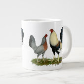 Grande Tasse Poulets dorés (Devant droit)