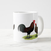 Grande Tasse Poulets Redcap (Devant droit)