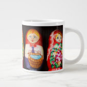 Grande Tasse Poupées colorées de Matryoshka (Droite)