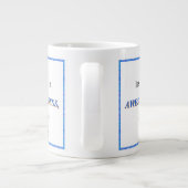 Grande Tasse Pour des leçons d'incroyabilité (Dos)