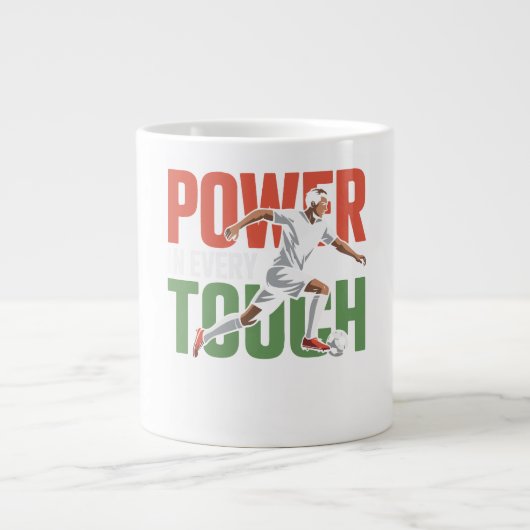 Grande Tasse Power In Every Touch Sports Mixed (Devant)