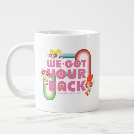 Grande Tasse Powerpuff Girls : Nous Avons Ton Dos (Gauche)