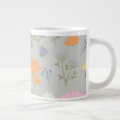Grande Tasse Prairie colorée sur gris (Droite)