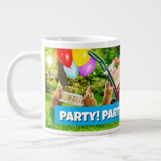Grande Tasse Prairie Dog Birthday Party (Gauche)