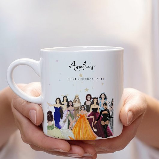 Grande Tasse Premier anniversaire, cadeau de retour, thème du z