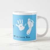 Grande Tasse Première Fête des pères Ajouter les nouveau-nés Im (Droite)