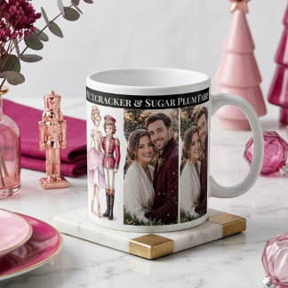 Grande Tasse Première photo de couple Casse-Noisette et Fée Dra