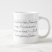 Grande Tasse Prière d'un cavalier (Droite)