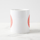 Grande Tasse Princesse de Pickleball Citation Drôle Nom Initial (Devant)