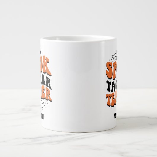Grande Tasse Professeur Spooktacular Halloween Automne Cadeau u (Devant)