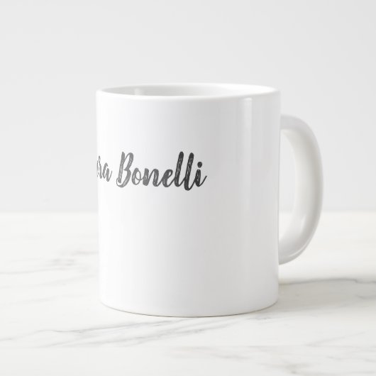 Grande Tasse Professional Modern Minimalist Plain Ajouter un no (Devant droit)