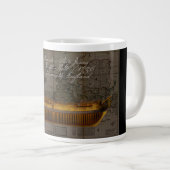 Grande Tasse Profile Painting of Ship Jersey (Devant droit)