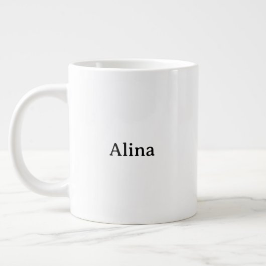 Grande Tasse Promotion de la marque Jumbo (Gauche)
